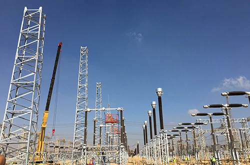 500kV Extension of El-Suez Substation Egypt